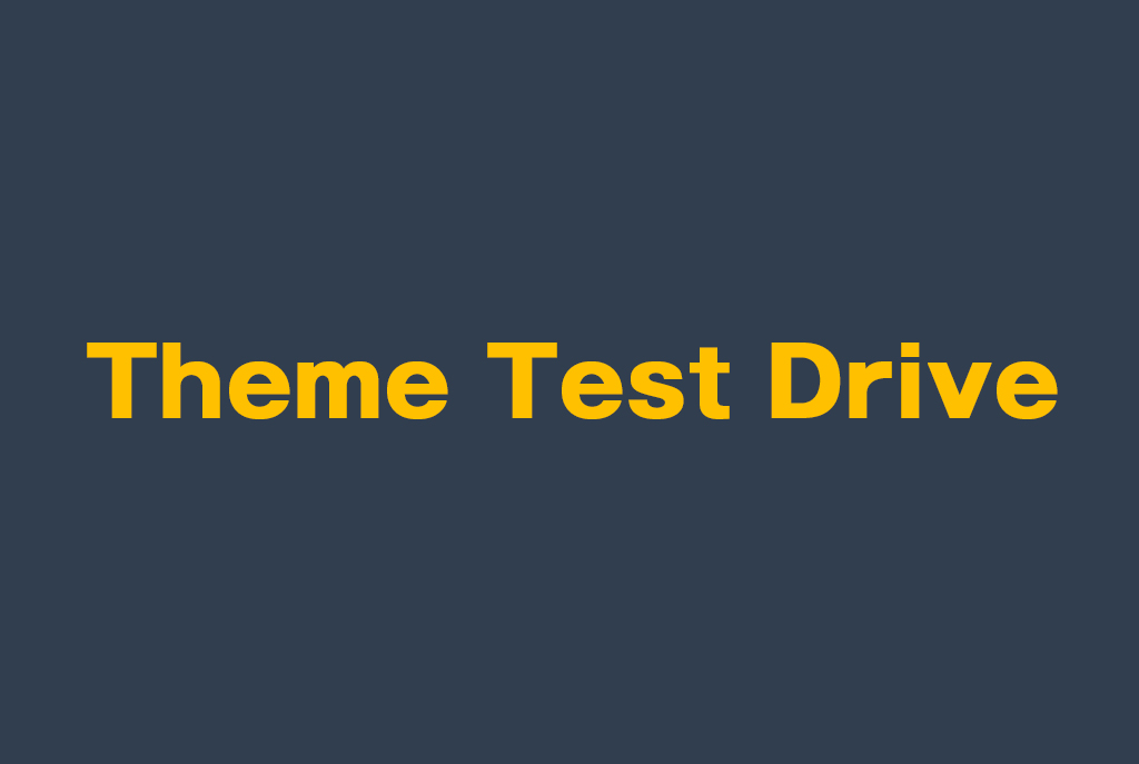Theme Test Drive